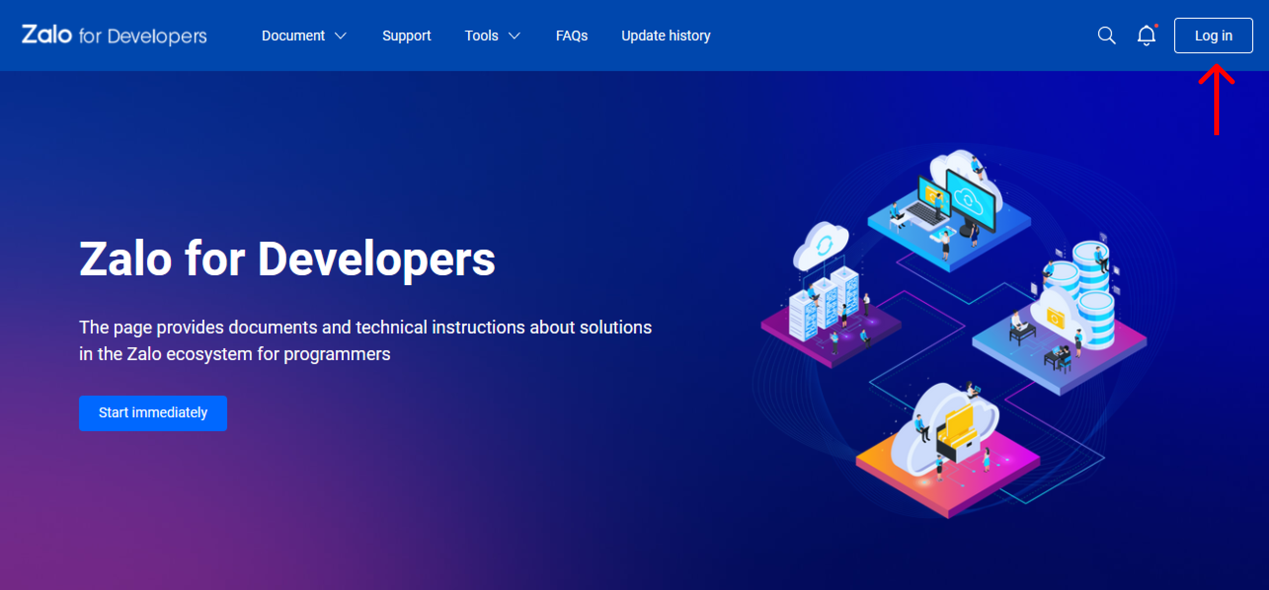 Zalo customer acquisition account